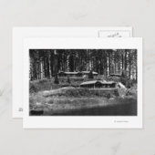 レイクタケニッチリゾートキャビンオンオレゴン海岸 ポストカード (正面/裏面)