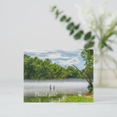 レイクタニエコモの夏の霧 感謝のポストカード ポストカード (スタンド正面)