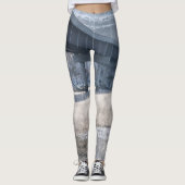 レイクタネコモフォギーウィンター魚釣り レギンス (正面)