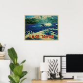 レイクタホウォータースキエ ポスター (ホームオフィス)