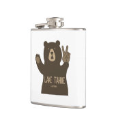 レイクタホカリフォルニアネバダピースベア フラスク (左)