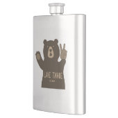 レイクタホカリフォルニアネバダピースベア フラスク (左)