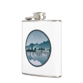 レイクタホカリフォルニアネバダリフレクション フラスク (左)