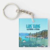 レイクタホカリフォルニアネバダヴィンテージ キーホルダー (正面)
