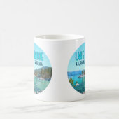 レイクタホカリフォルニアネバダヴィンテージ コーヒーマグカップ (中央)