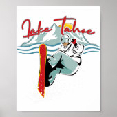 レイクタホシエラネバダカリフォルニアスノーボードS ポスター (正面)