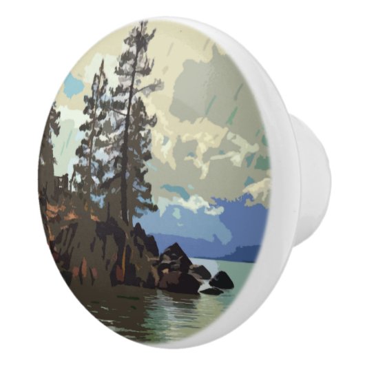 レイクタホセラミックスプル セラミックノブ (右)