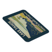 レイクタホファンネットアイランドカリフォルニアヴィンテージ マグネット (右側)