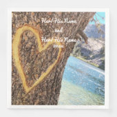 レイクタホブルーウォーターツリーハートラブ (正面)