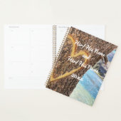 レイクタホブルーウォーターツリーハートラブ プランナー手帳 (ディスプレー)