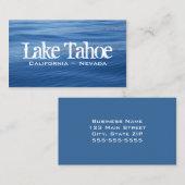 レイクタホブルーウォーター 名刺 (正面/裏面)