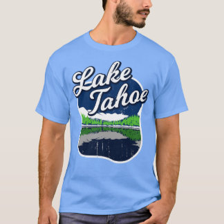 レイクタホボート魚釣りフィッシャーマンギフト Tシャツ