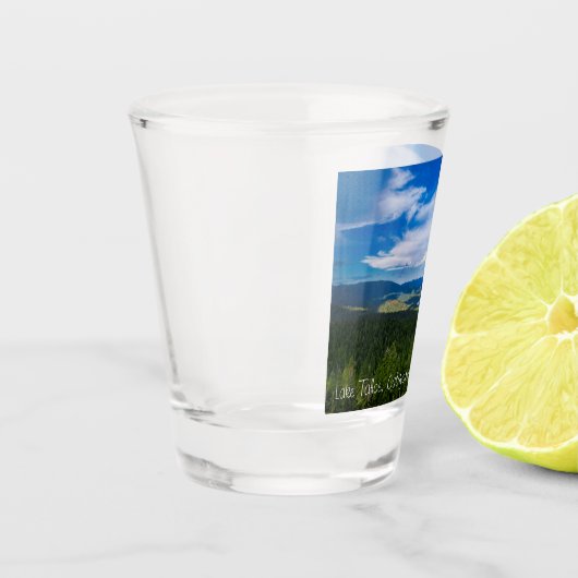 レイクタホースーベニアショットガラスセット ショットグラス (左)