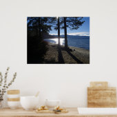 レイクタホ海岸 ポスター (キッチン)