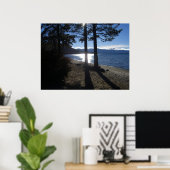 レイクタホ海岸 ポスター (ホームオフィス)