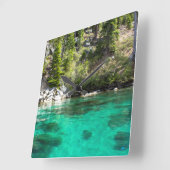 レイクタホ装飾壁時計 スクエア壁時計 (傾斜)