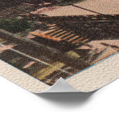 レイクタホCA – ブロークウェイリゾートロッジビュー ポスター (角)