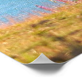 レイクテカポニュージーランド風景ポスターFROM 8,99 ポスター (角)