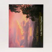 レイクディストリクトイングランドサンセット ジグソーパズル (縦)