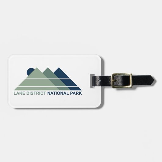 レイクディストリクトナショナルパークマウンテンサン ラゲッジタグ (正面横)