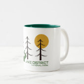 レイクディストリクト国立公園トレイル ツートーンマグカップ (正面右)