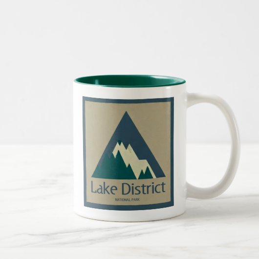 レイクディストリクト国立公園素朴 ツートーンマグカップ (右)