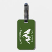 レイクディストリクト国立公園 ラゲッジタグ (裏面縦)