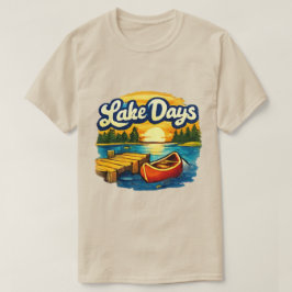 レイクデイズ レトロTシャツ | サンセットTee Tシャツ