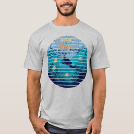レイクトラウトをトローリングで釣る モンスターをマーキング Tシャツ