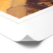 レイクトレイルプリント ポスター (角)