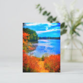 レイクトレイル明るい葉書 ポストカード (スタンド正面)