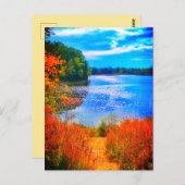 レイクトレイル明るい葉書 ポストカード (正面/裏面)