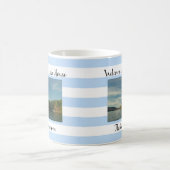 レイクハウスの家族名写真へようこそ コーヒーマグカップ (中央)