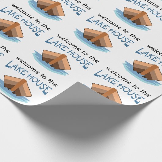 レイクハウスへようこそ ラッピングペーパー (角)