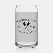 レイクハウスエッツ。年のカスタム座標追加n ガラス缶 (裏面)