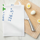 レイクハウスエッツ。年のカスタム座標追加n キッチンタオル (四つ折り)