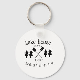 レイクハウスエッツ。年のカスタム座標追加n キーホルダー
