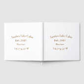 レイクハウスエッツ。年のカスタム座標追加n ゲストブック (全面)