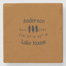 レイクハウスエッツ。年のカスタム座標追加n ストーンコースター