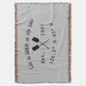 レイクハウスエッツ。年のカスタム座標追加n スローブランケット (正面縦)