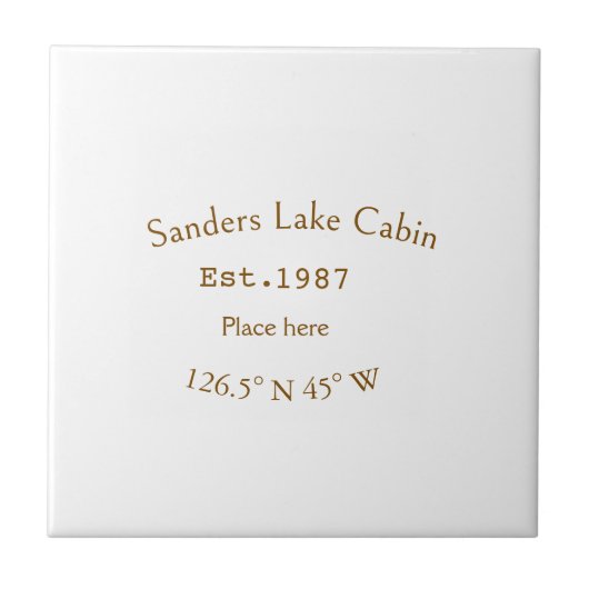 レイクハウスエッツ。年のカスタム座標追加n タイル (正面)