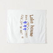 レイクハウスエッツ。年のカスタム座標追加n タペストリー (正面(横))