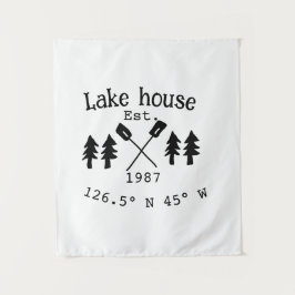 レイクハウスエッツ。年のカスタム座標追加n タペストリー