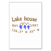 レイクハウスエッツ。年のカスタム座標追加n テーブルナンバー (裏面)