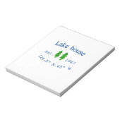 レイクハウスエッツ。年のカスタム座標追加n ノートパッド (回転)