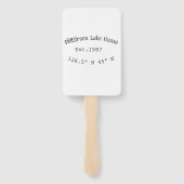 レイクハウスエッツ。年のカスタム座標追加n ハンドファン (裏面)