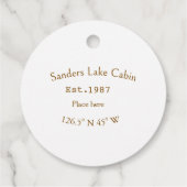 レイクハウスエッツ。年のカスタム座標追加n フェイバータグ (裏面)