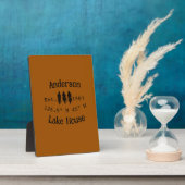 レイクハウスエッツ。年のカスタム座標追加n フォトプラーク (側面)