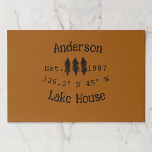 レイクハウスエッツ。年のカスタム座標追加n ペーパーパッド (正面)