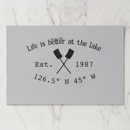 レイクハウスエッツ。年のカスタム座標追加n ペーパーパッド (正面)